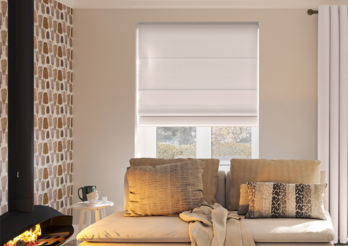 Hartford, Rose Water - Twist&Fit Roman Blind - Image 3